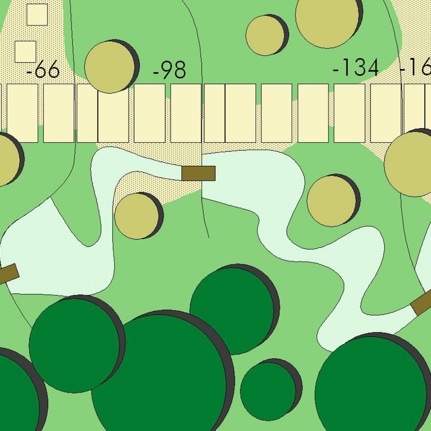 Gartenplanung Beispiel in Reutlingen